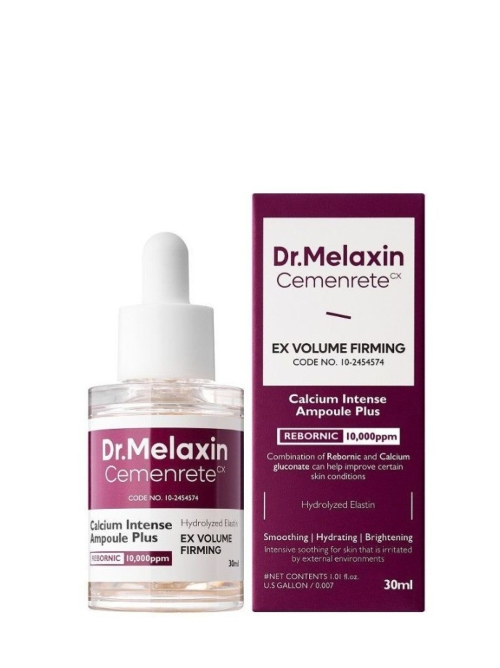 Dr.Melaxin Cemenrete, Calcium Intense Ampoule Plus, 1.01 fl oz (30 ml)